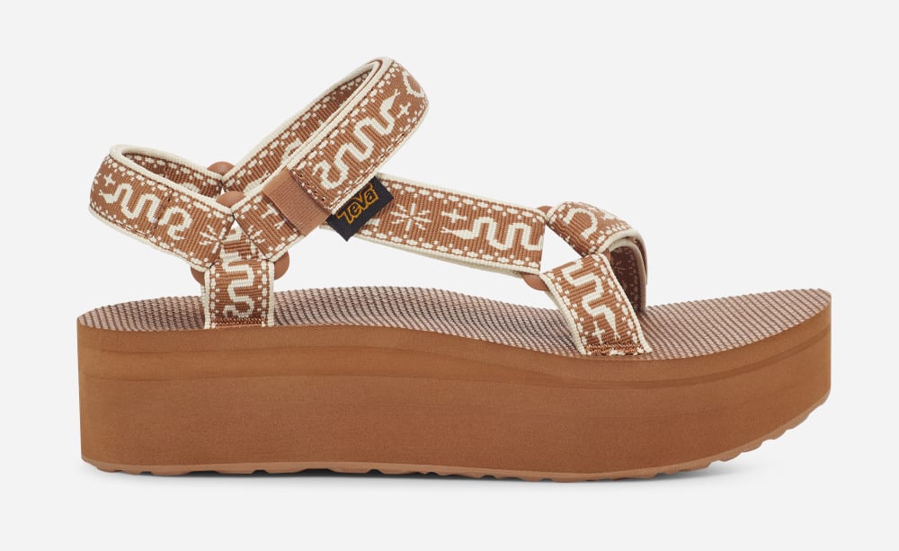 Teva Flatform Universal Platåsandaler Dame Brune | Norge-4978