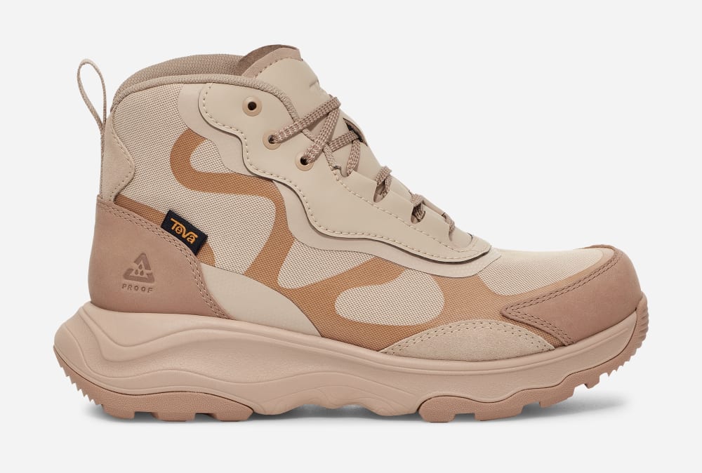 Teva Geotrecca Mid Fjellstøvler Dame Beige | Norge-2498