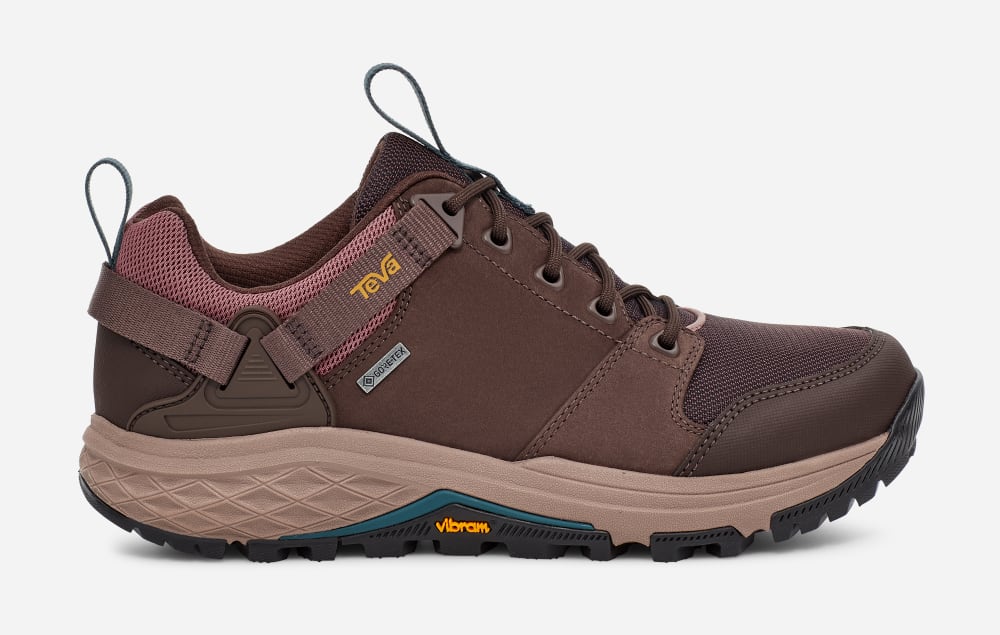 Teva Grandview GTX Low Fjellstøvler Dame Dyp Brune | Norge-7103