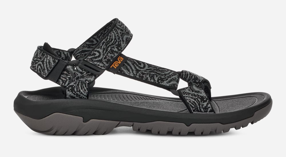 Teva Hurricane XLT2 Tursandaler Dame Oransje Mørke Grå | Norge-3248