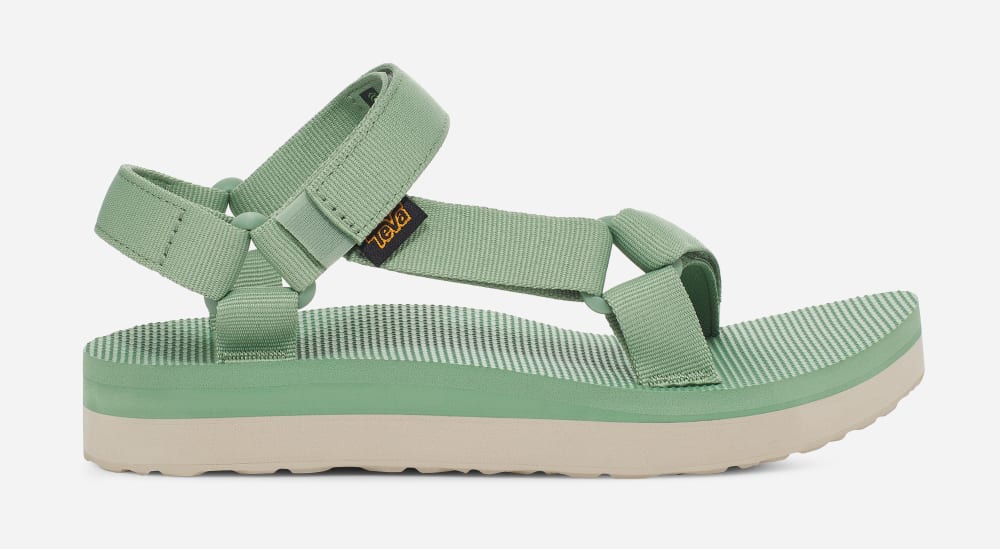 Teva Midform Universal Platåsandaler Dame Grønn | Norge-0978