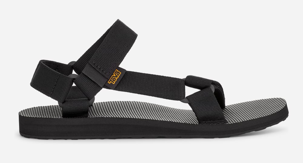 Teva Original Universal Sandaler Herre Svarte | Norge-0927