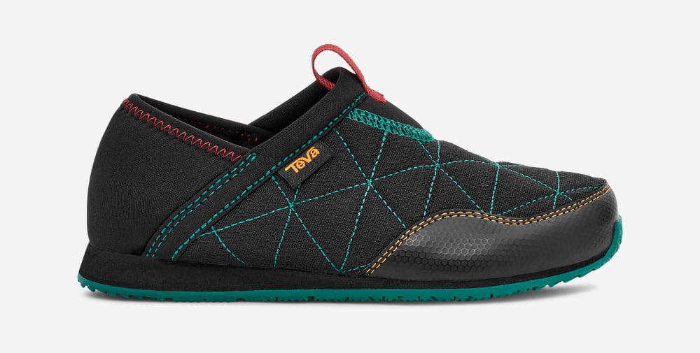 Teva ReEMBER Slip On Barn Svarte Grønn | Norge-9518