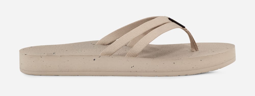 Teva W Reflip Strappy Flip Flops Dame Grå | Norge-4805