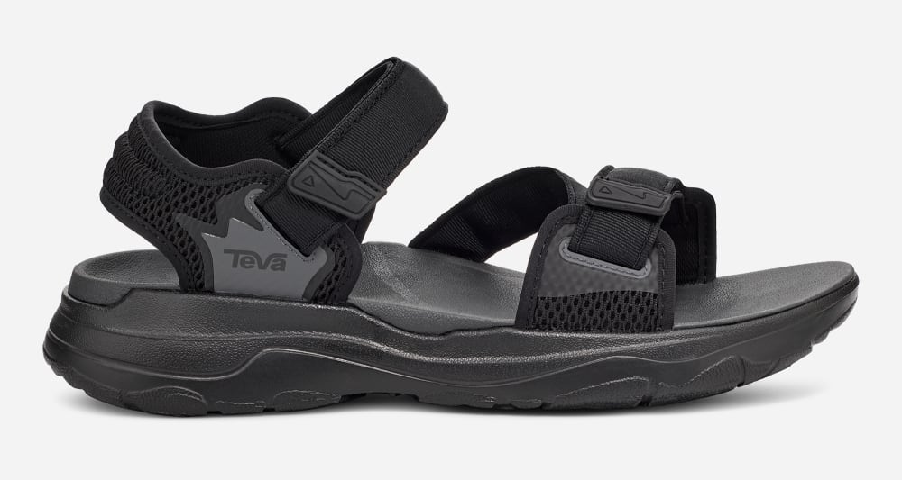 Teva Zymic Sandaler Herre Svarte | Norge-7230